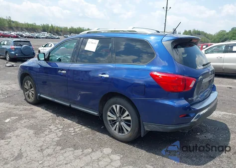 2017 Nissan Pathfinder Sl from USA, damaged, VIN 5N1DR2MM4HC618475